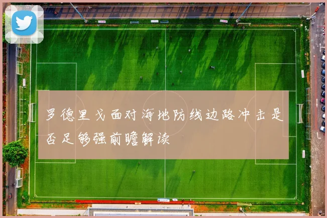 罗德里戈面对海地防线边路冲击是否足够强前瞻解读