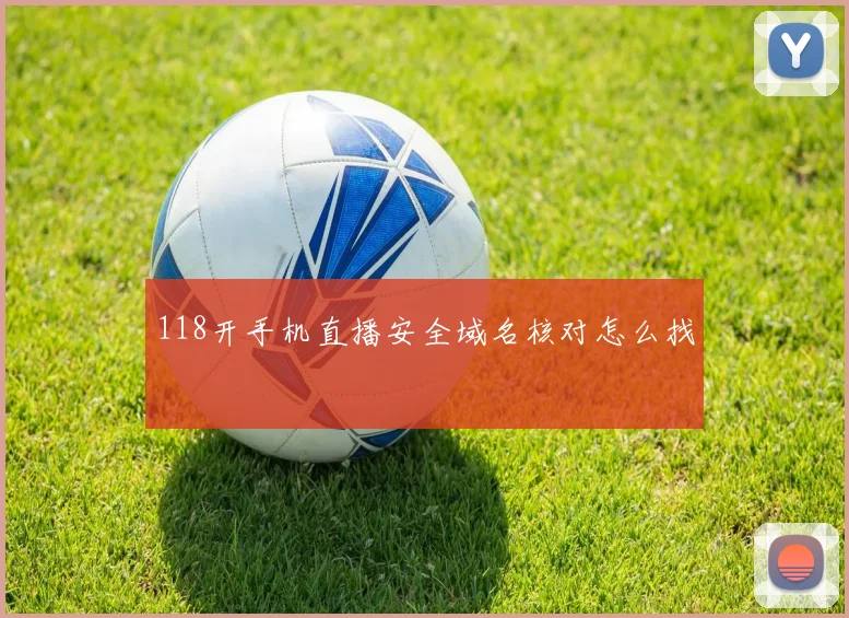 118开手机直播安全域名核对怎么找